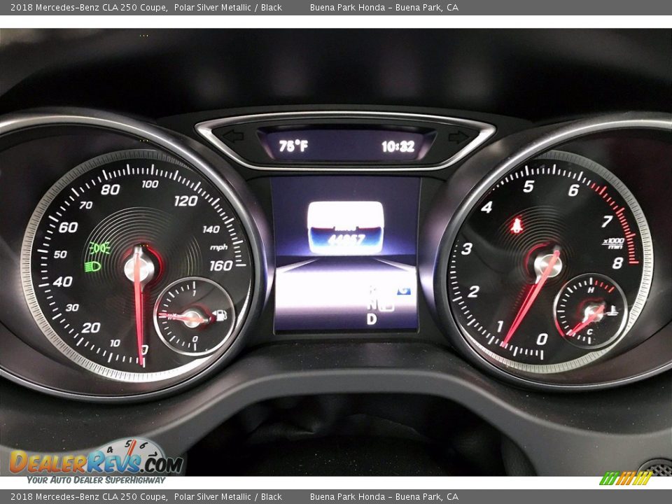 2018 Mercedes-Benz CLA 250 Coupe Polar Silver Metallic / Black Photo #23