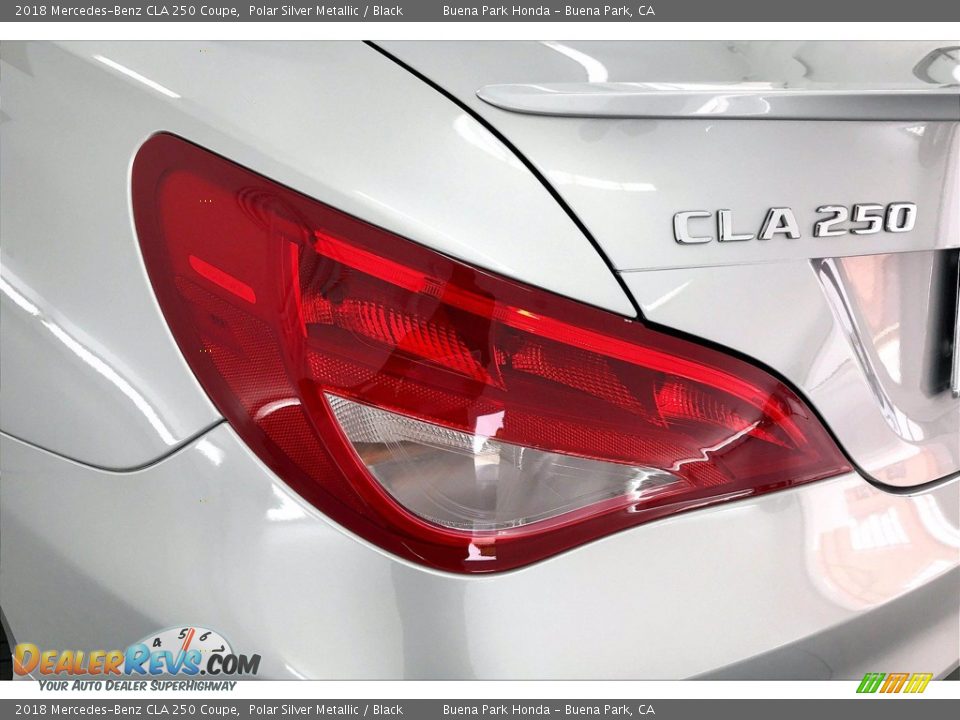 2018 Mercedes-Benz CLA 250 Coupe Polar Silver Metallic / Black Photo #29