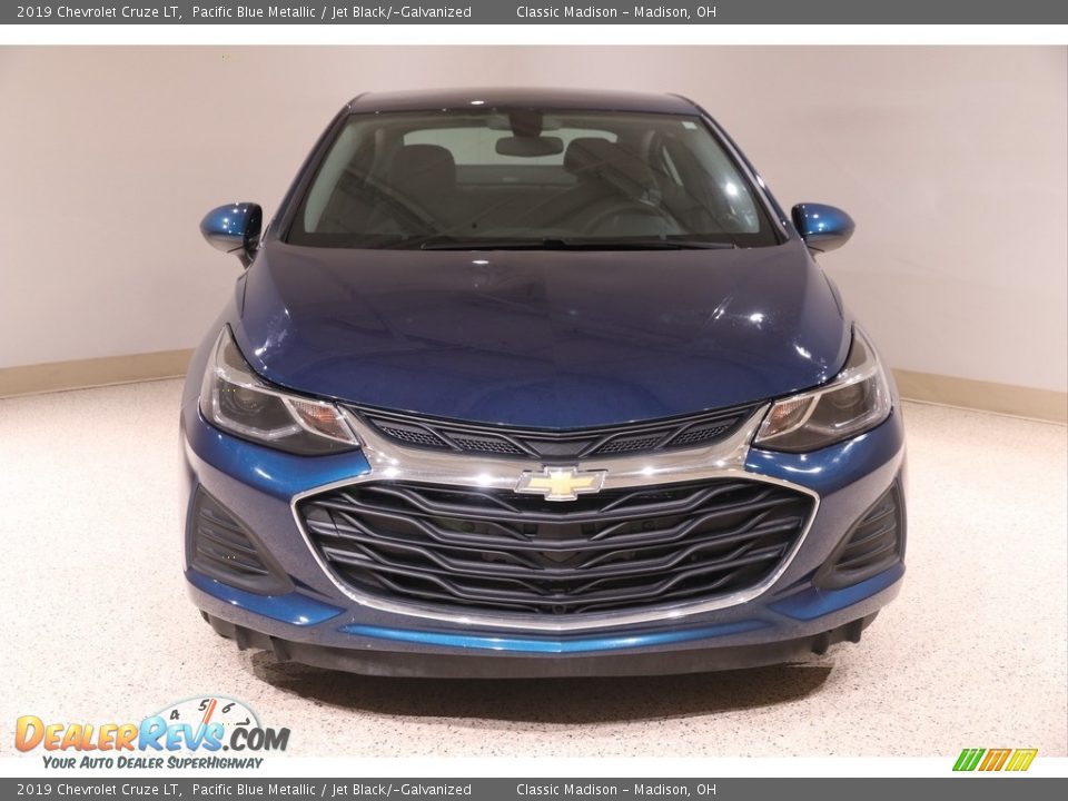 2019 Chevrolet Cruze LT Pacific Blue Metallic / Jet Black/­Galvanized Photo #2