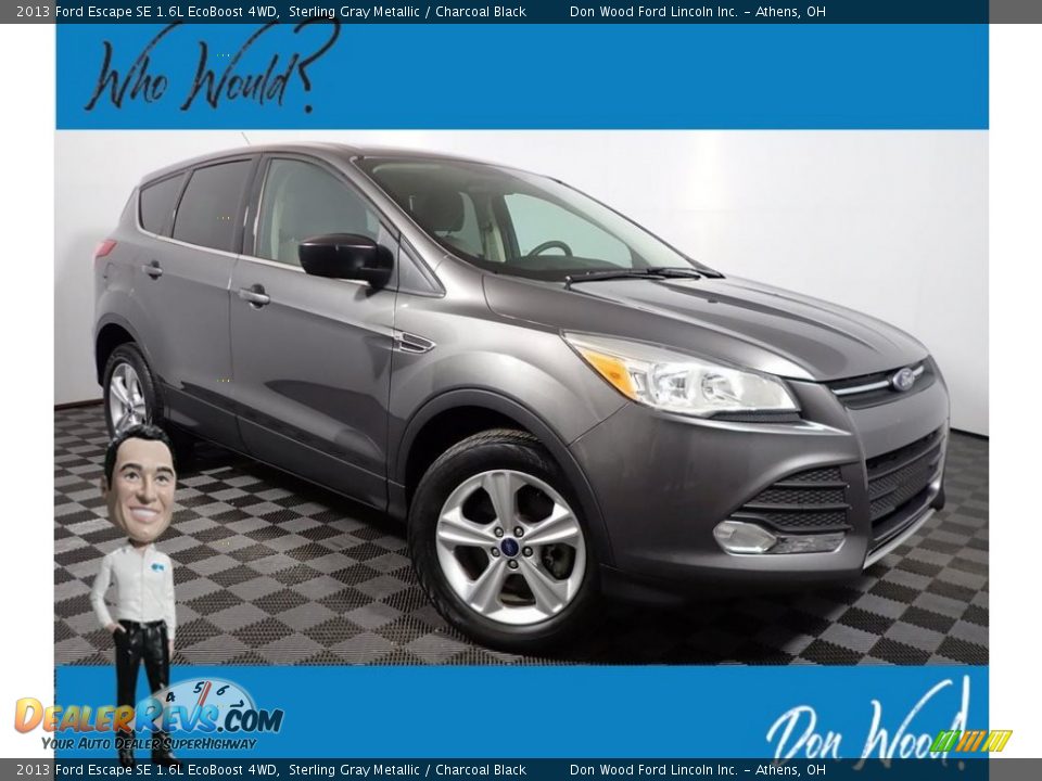 2013 Ford Escape SE 1.6L EcoBoost 4WD Sterling Gray Metallic / Charcoal Black Photo #1