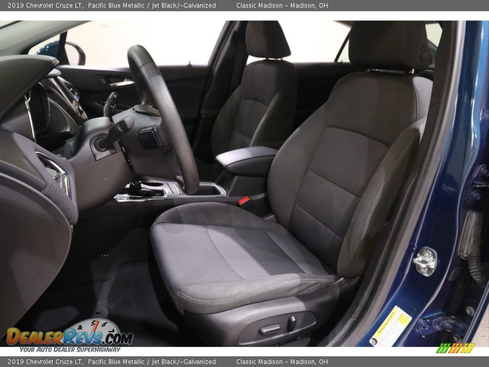 2019 Chevrolet Cruze LT Pacific Blue Metallic / Jet Black/­Galvanized Photo #5