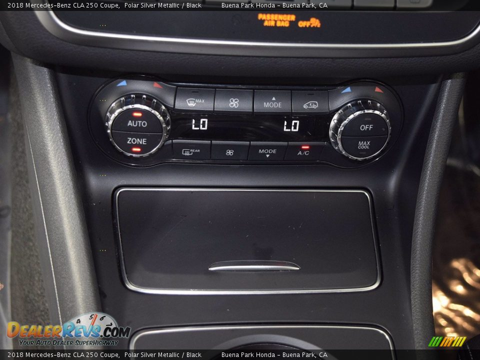 2018 Mercedes-Benz CLA 250 Coupe Polar Silver Metallic / Black Photo #36