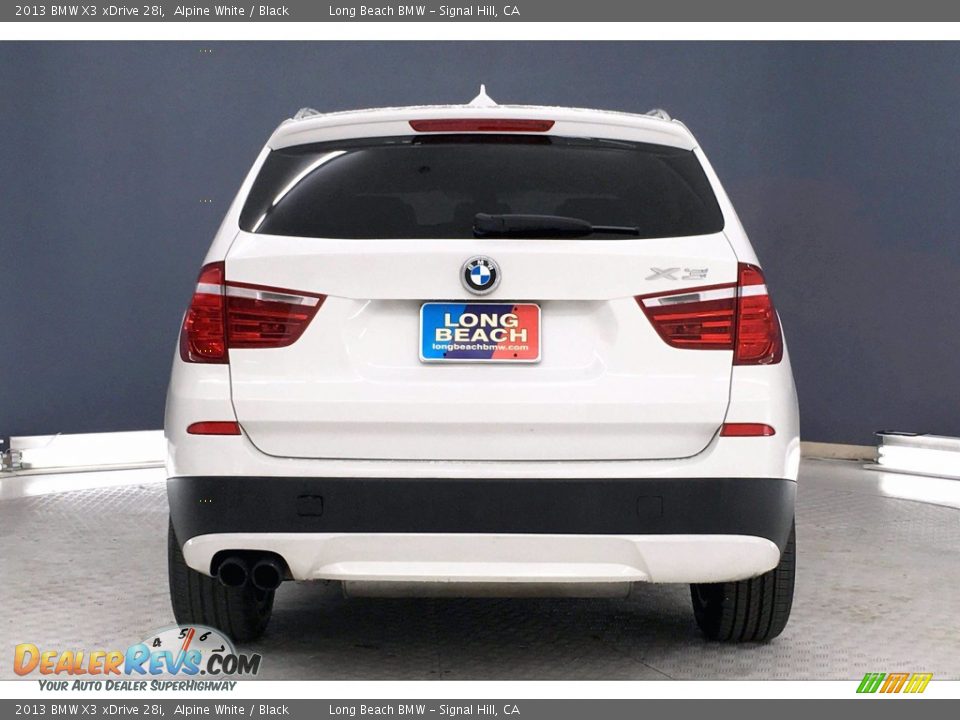 2013 BMW X3 xDrive 28i Alpine White / Black Photo #3