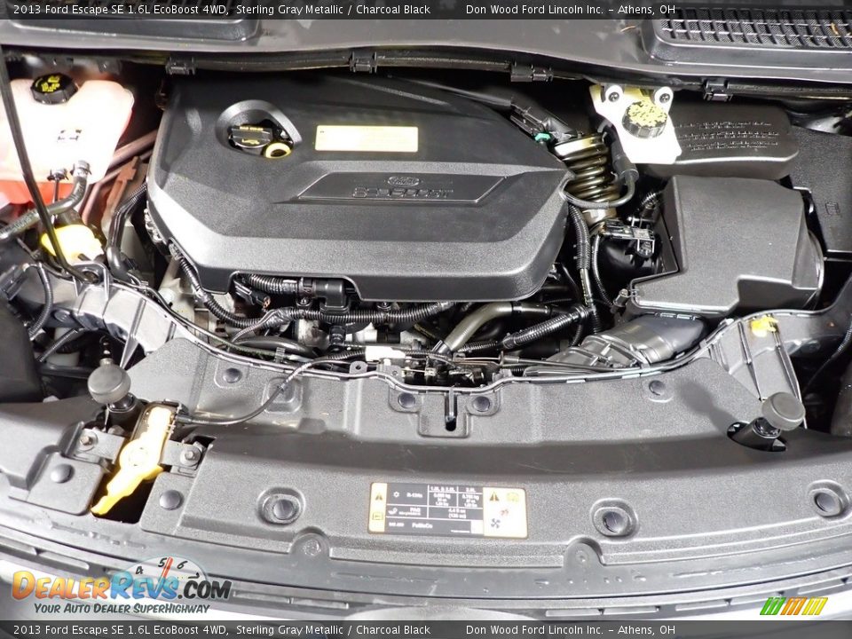 2013 Ford Escape SE 1.6L EcoBoost 4WD Sterling Gray Metallic / Charcoal Black Photo #6