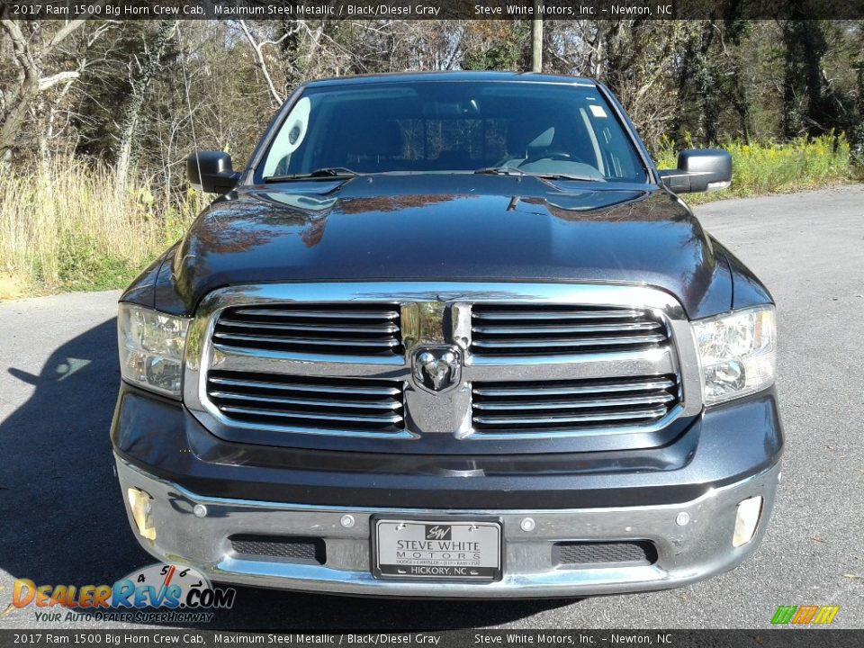 Maximum Steel Metallic 2017 Ram 1500 Big Horn Crew Cab Photo #3