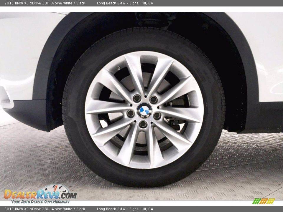 2013 BMW X3 xDrive 28i Alpine White / Black Photo #8