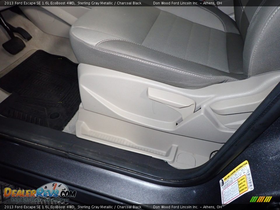 2013 Ford Escape SE 1.6L EcoBoost 4WD Sterling Gray Metallic / Charcoal Black Photo #17
