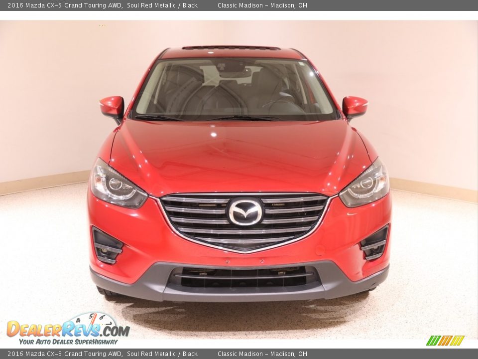 2016 Mazda CX-5 Grand Touring AWD Soul Red Metallic / Black Photo #2