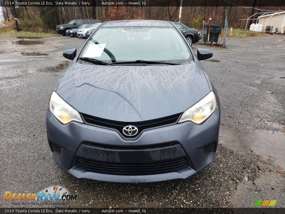 2014 Toyota Corolla LE Eco Slate Metallic / Ivory Photo #2