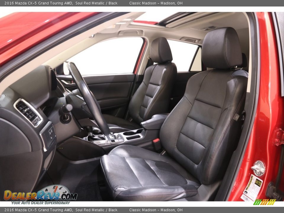 2016 Mazda CX-5 Grand Touring AWD Soul Red Metallic / Black Photo #5