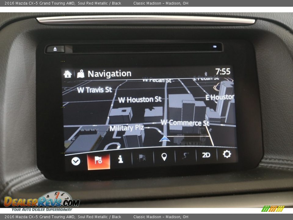 2016 Mazda CX-5 Grand Touring AWD Soul Red Metallic / Black Photo #9