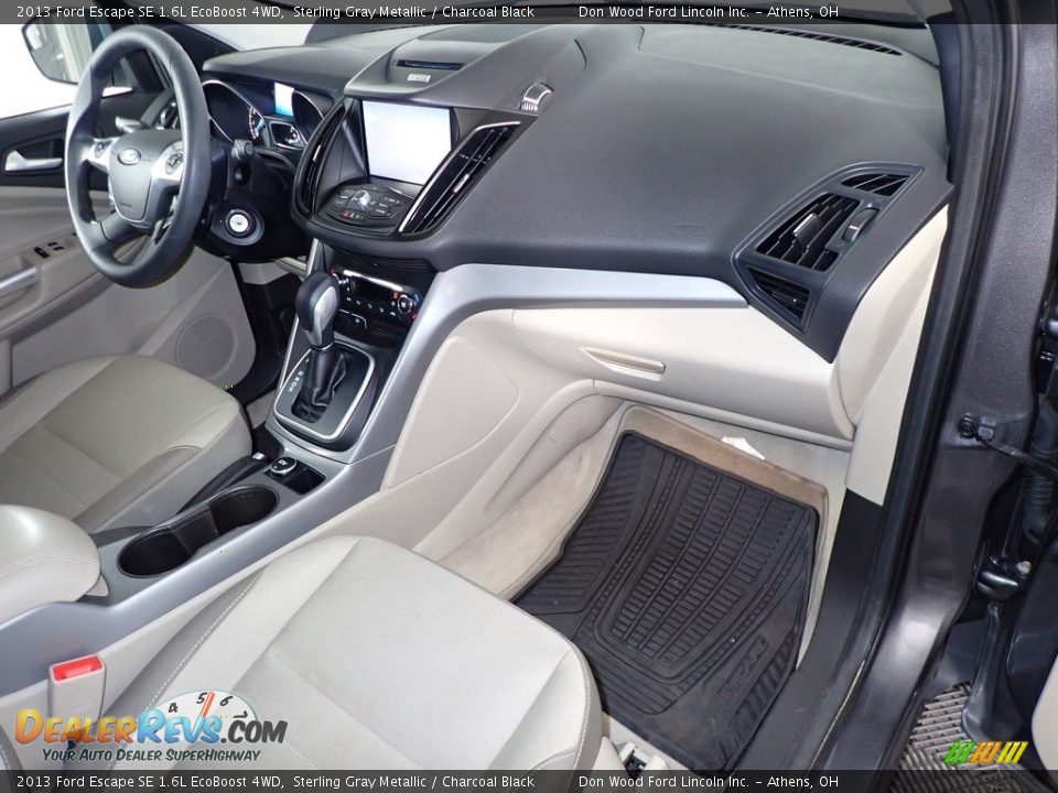 2013 Ford Escape SE 1.6L EcoBoost 4WD Sterling Gray Metallic / Charcoal Black Photo #25