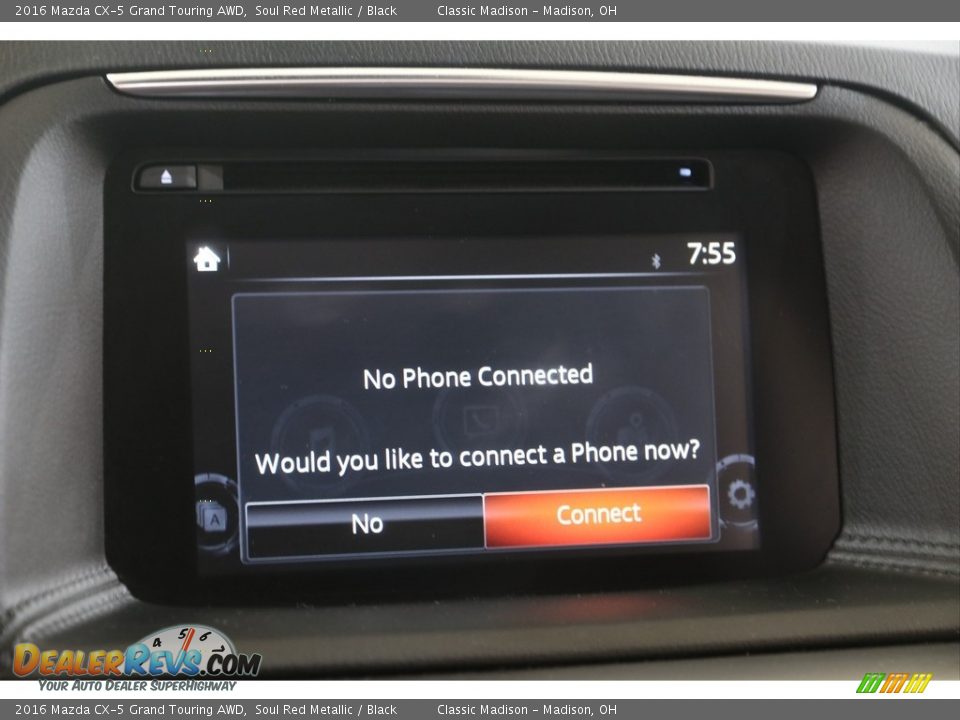 2016 Mazda CX-5 Grand Touring AWD Soul Red Metallic / Black Photo #10