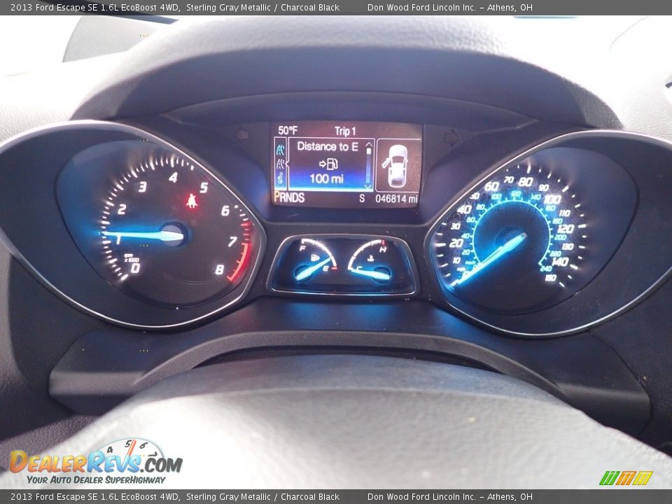 2013 Ford Escape SE 1.6L EcoBoost 4WD Sterling Gray Metallic / Charcoal Black Photo #26