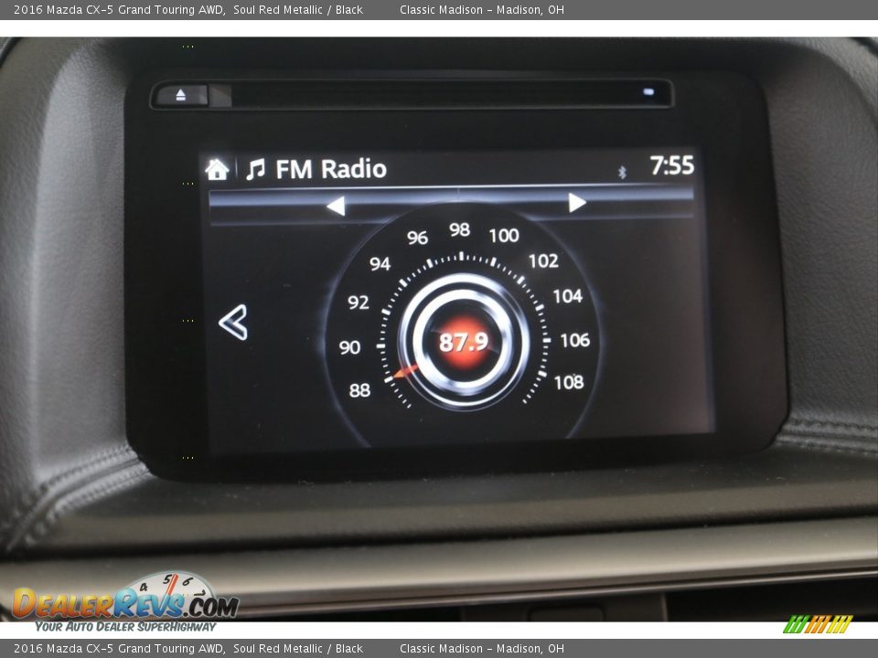 2016 Mazda CX-5 Grand Touring AWD Soul Red Metallic / Black Photo #11