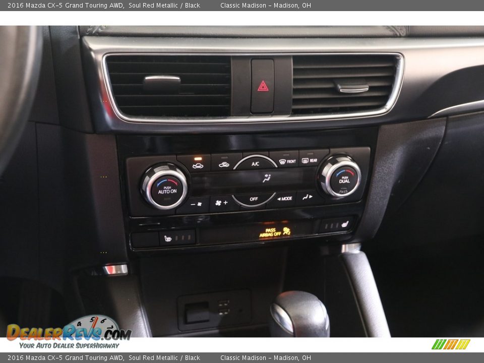 2016 Mazda CX-5 Grand Touring AWD Soul Red Metallic / Black Photo #12