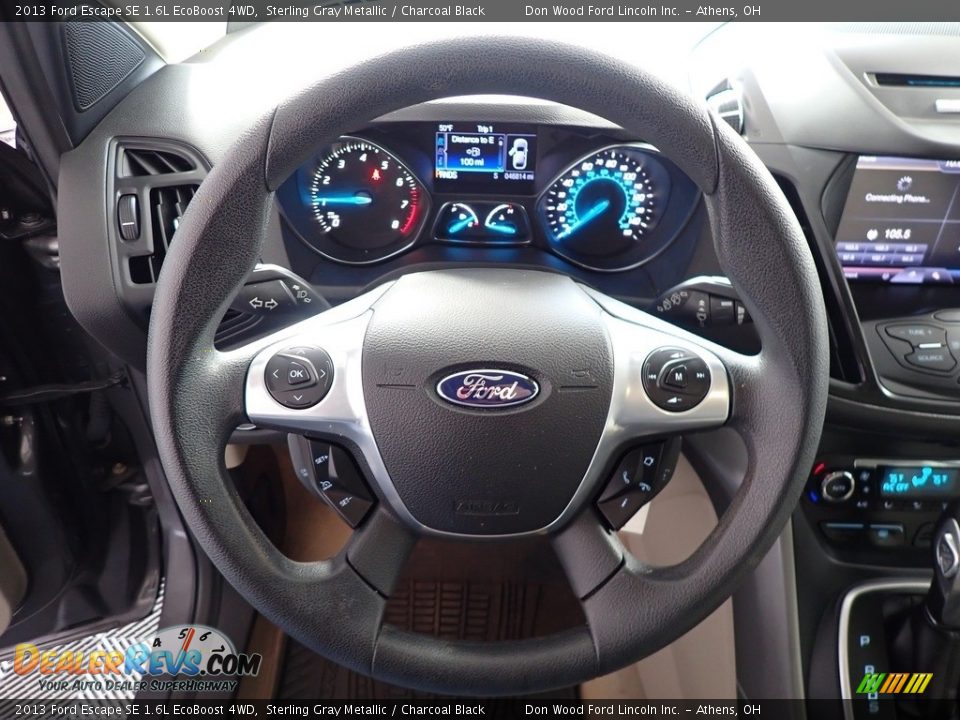 2013 Ford Escape SE 1.6L EcoBoost 4WD Sterling Gray Metallic / Charcoal Black Photo #28