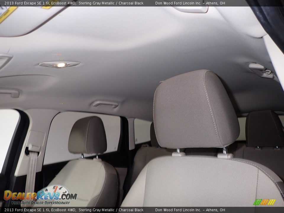 2013 Ford Escape SE 1.6L EcoBoost 4WD Sterling Gray Metallic / Charcoal Black Photo #30