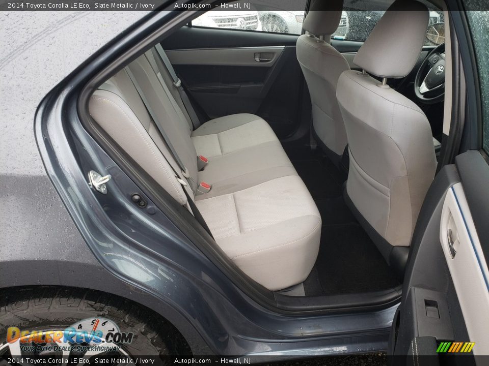 2014 Toyota Corolla LE Eco Slate Metallic / Ivory Photo #12