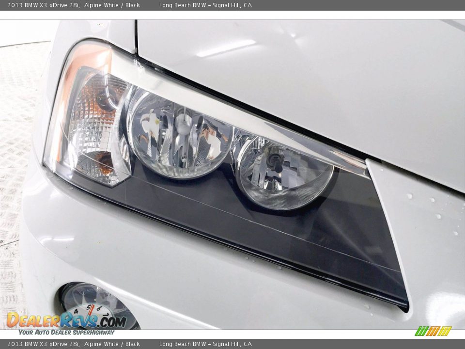 2013 BMW X3 xDrive 28i Alpine White / Black Photo #27