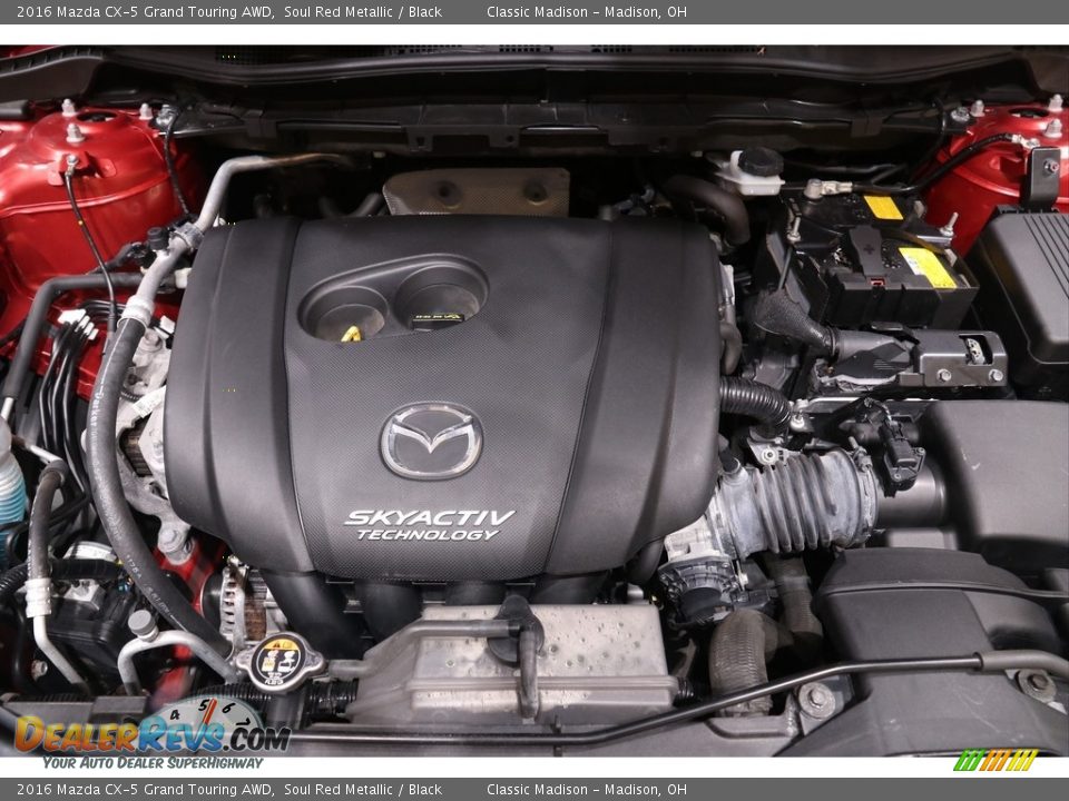 2016 Mazda CX-5 Grand Touring AWD Soul Red Metallic / Black Photo #18