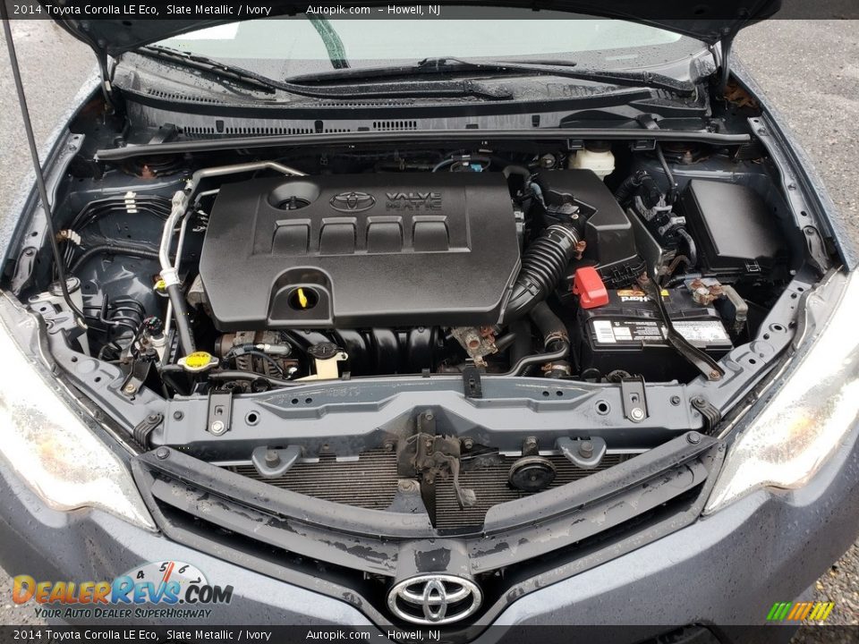 2014 Toyota Corolla LE Eco Slate Metallic / Ivory Photo #22