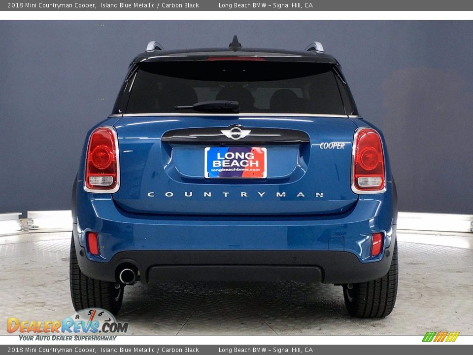 2018 Mini Countryman Cooper Island Blue Metallic / Carbon Black Photo #3