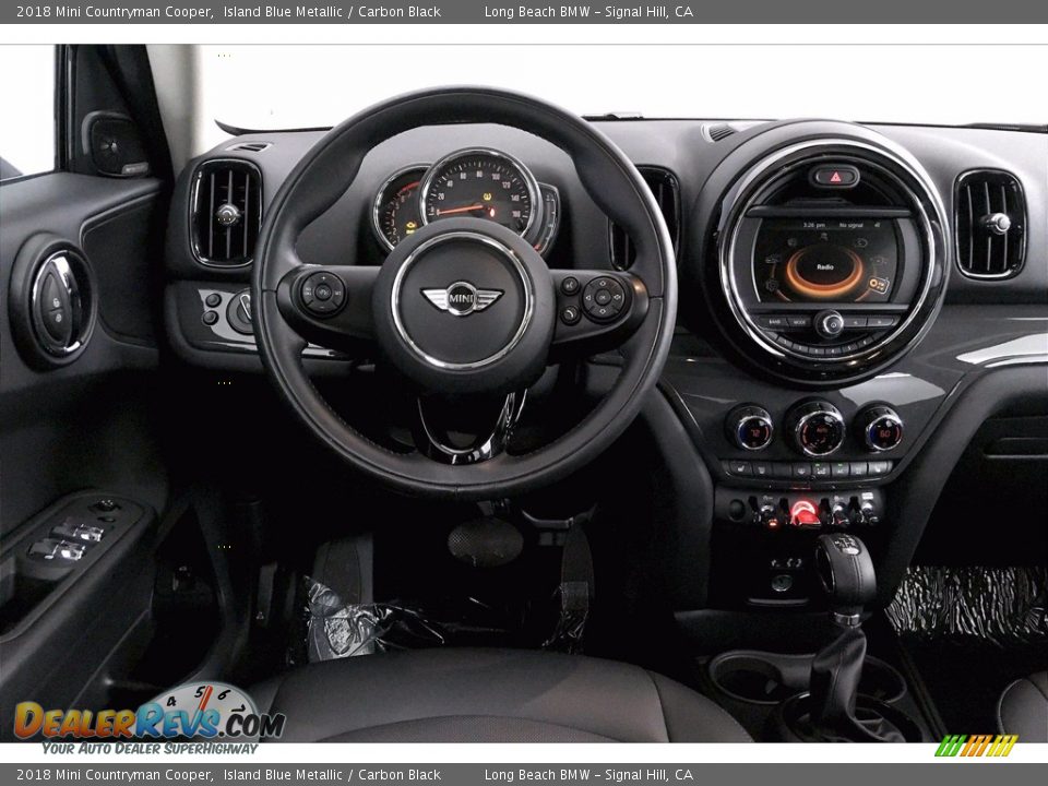 2018 Mini Countryman Cooper Island Blue Metallic / Carbon Black Photo #4