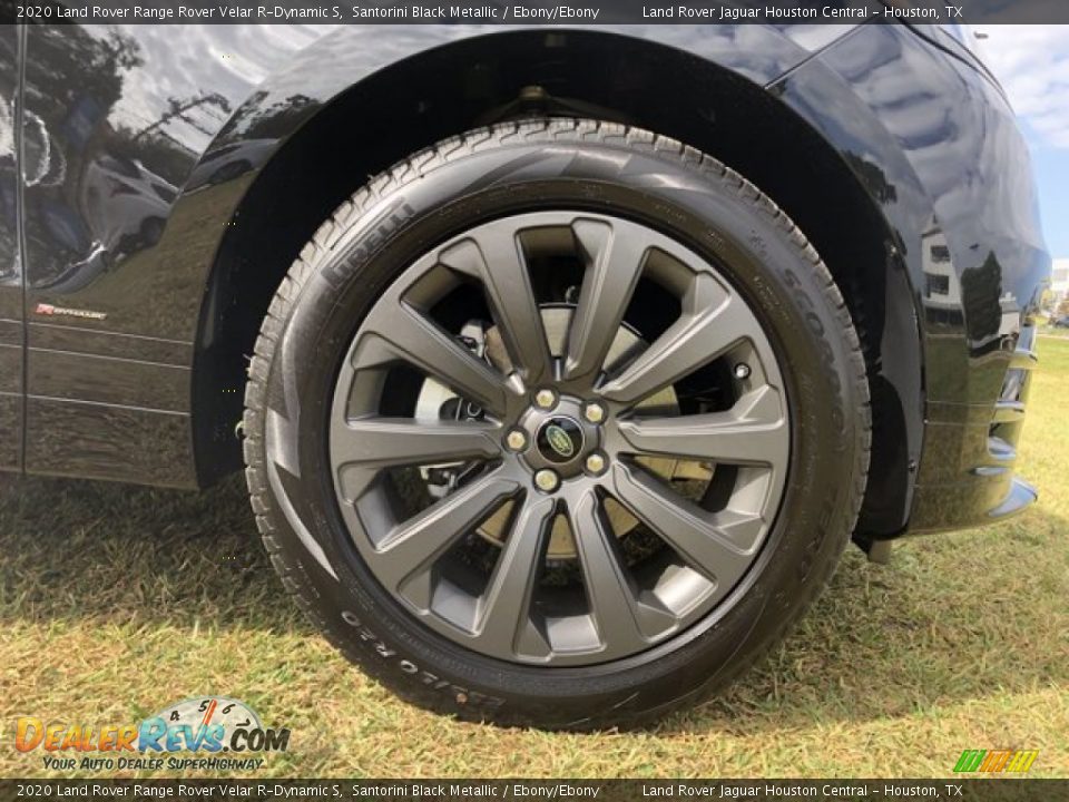 2020 Land Rover Range Rover Velar R-Dynamic S Santorini Black Metallic / Ebony/Ebony Photo #11