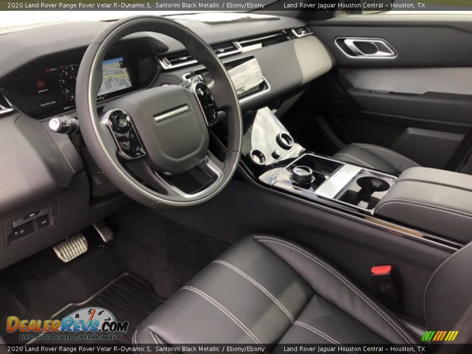 2020 Land Rover Range Rover Velar R-Dynamic S Santorini Black Metallic / Ebony/Ebony Photo #18