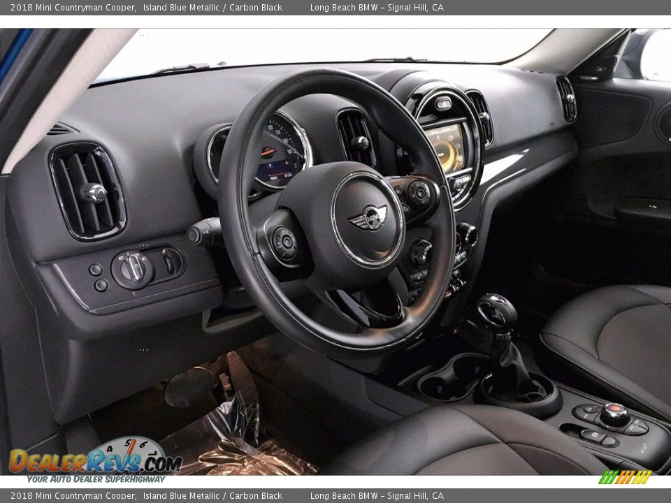 2018 Mini Countryman Cooper Island Blue Metallic / Carbon Black Photo #21