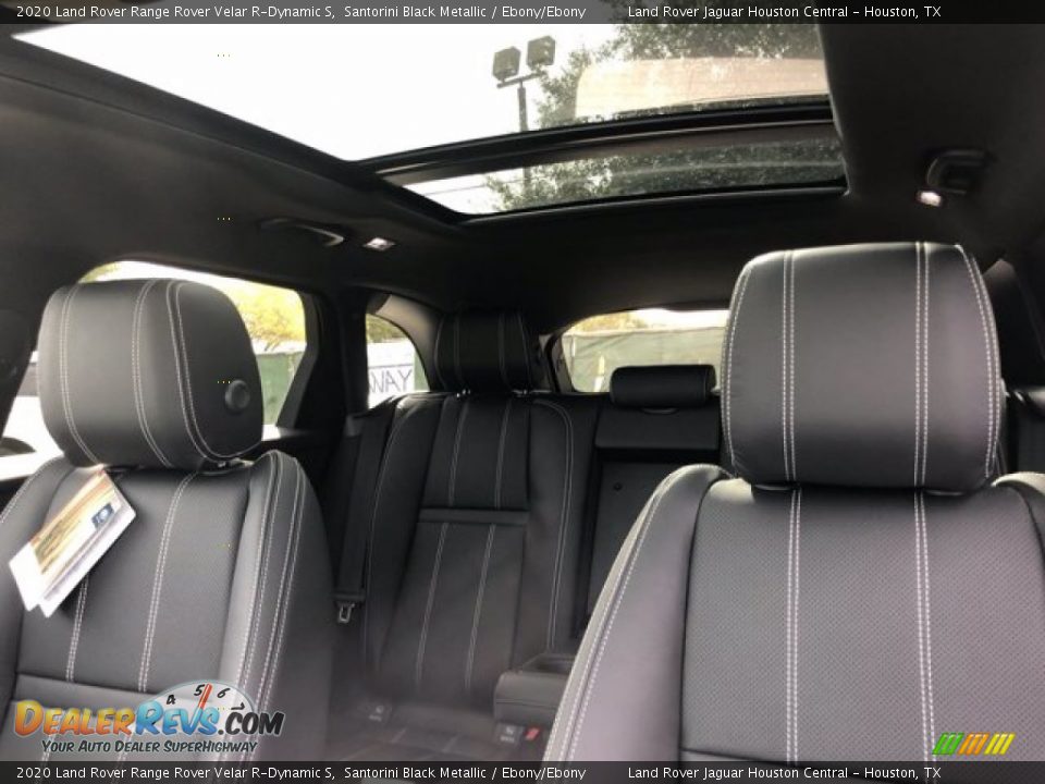 2020 Land Rover Range Rover Velar R-Dynamic S Santorini Black Metallic / Ebony/Ebony Photo #31