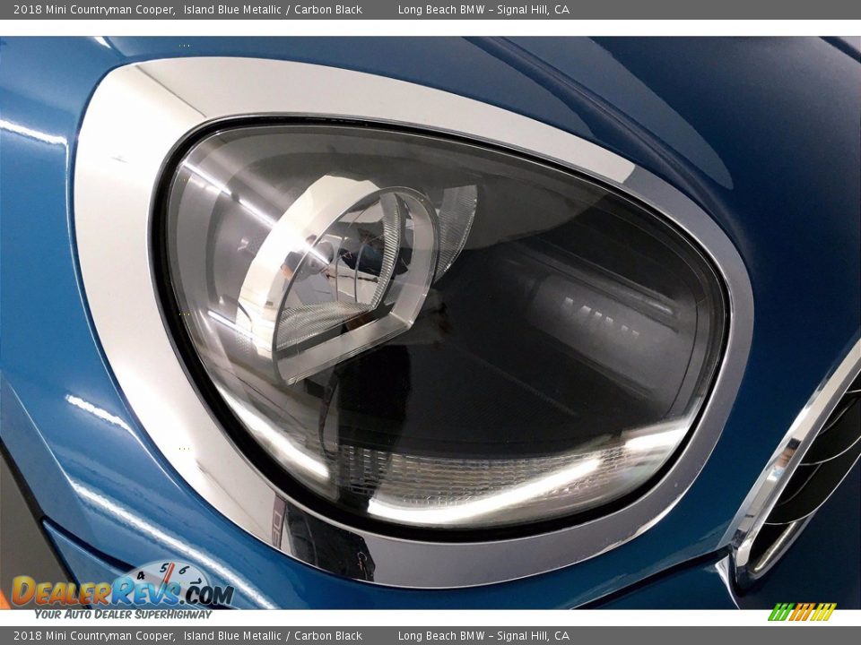 2018 Mini Countryman Cooper Island Blue Metallic / Carbon Black Photo #26
