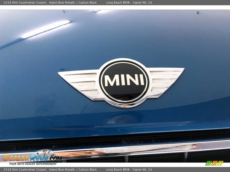 2018 Mini Countryman Cooper Island Blue Metallic / Carbon Black Photo #33