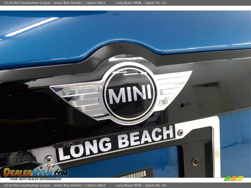 2018 Mini Countryman Cooper Island Blue Metallic / Carbon Black Photo #34