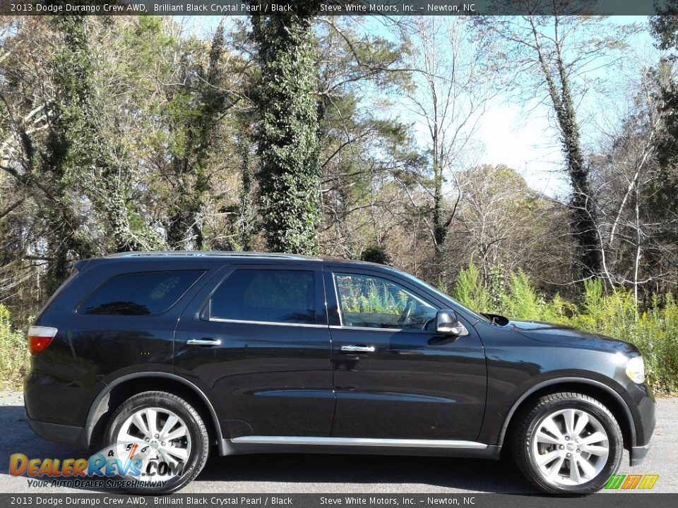 Brilliant Black Crystal Pearl 2013 Dodge Durango Crew AWD Photo #5