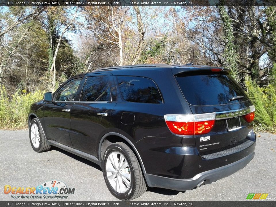 Brilliant Black Crystal Pearl 2013 Dodge Durango Crew AWD Photo #8