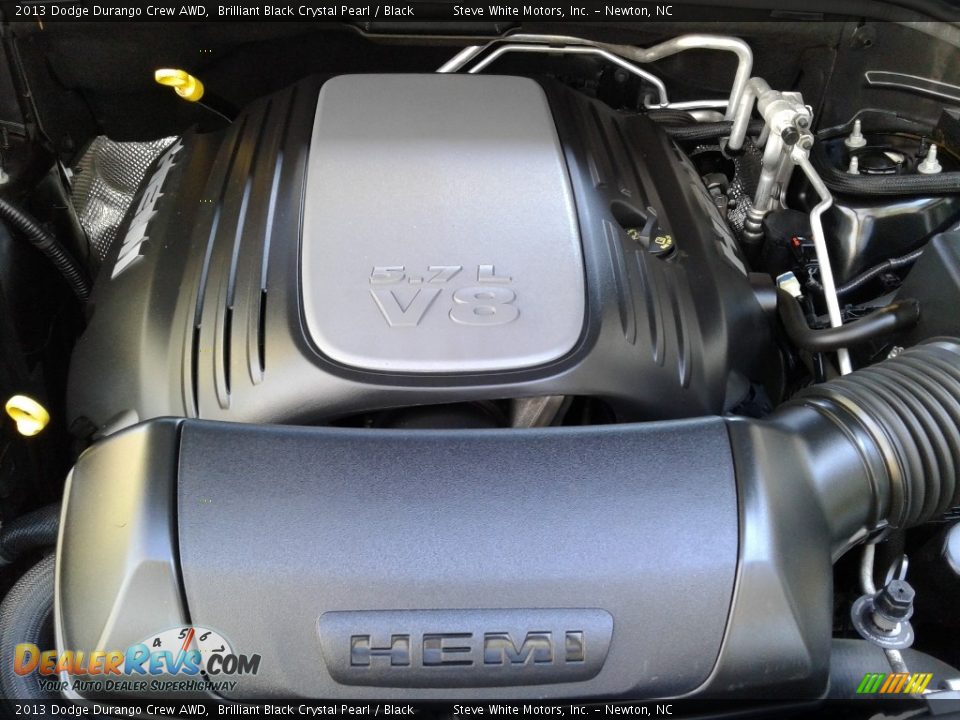 2013 Dodge Durango Crew AWD 5.7 Liter HEMI OHV 16-Valve VVT MDS V8 Engine Photo #9
