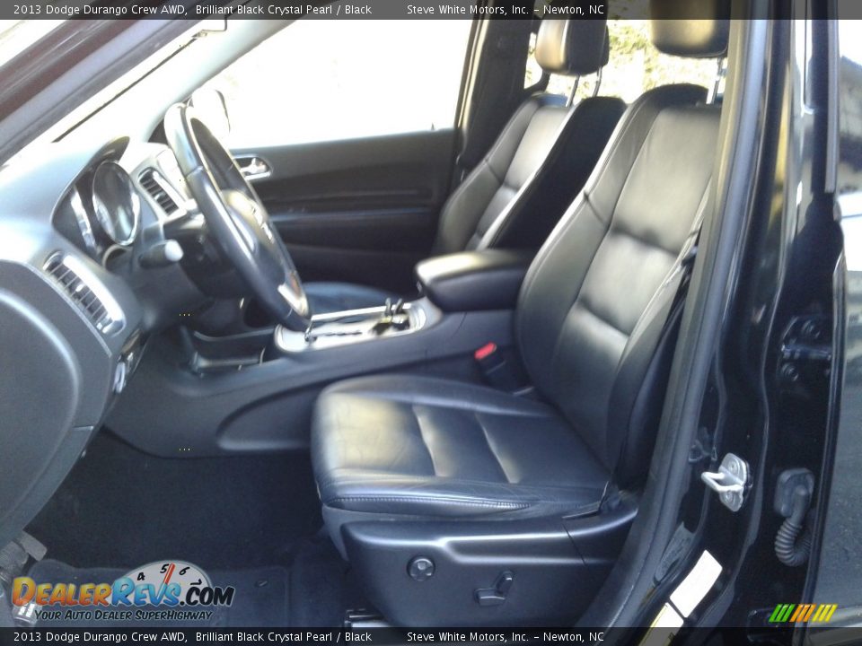 Front Seat of 2013 Dodge Durango Crew AWD Photo #10