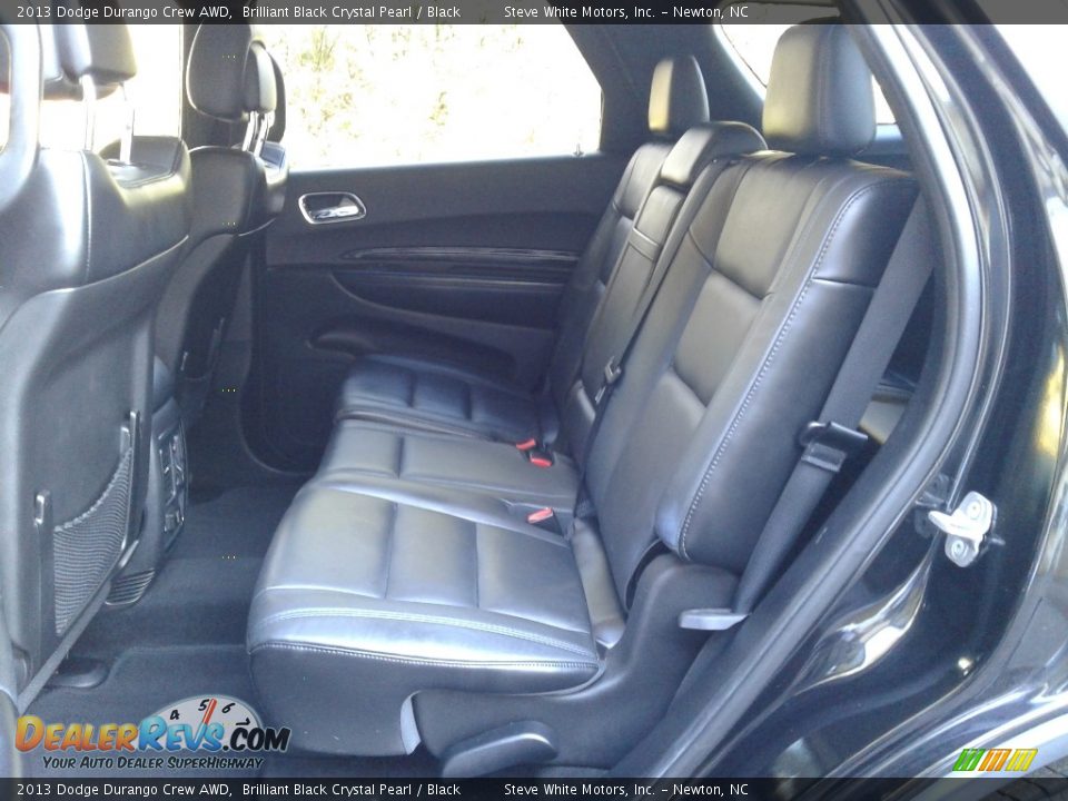 Rear Seat of 2013 Dodge Durango Crew AWD Photo #13