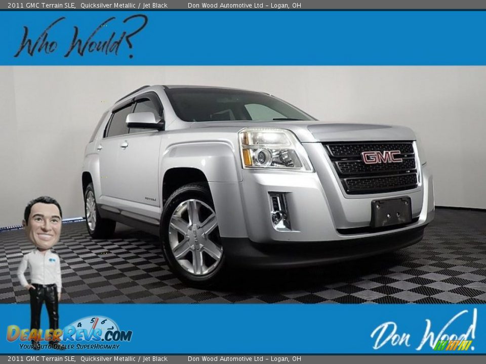 2011 GMC Terrain SLE Quicksilver Metallic / Jet Black Photo #1