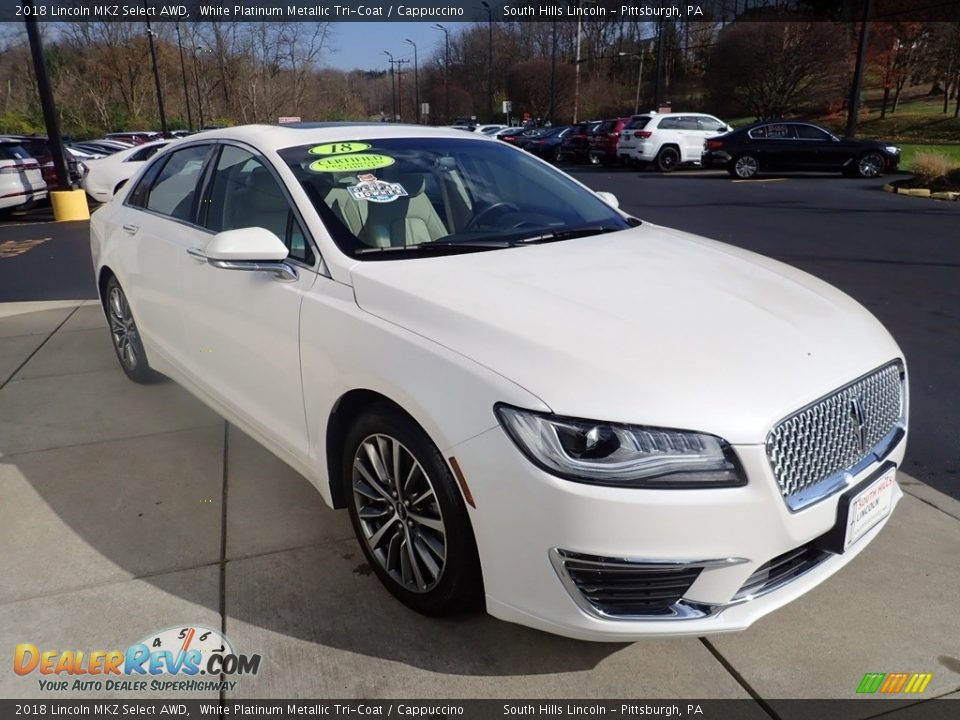 Front 3/4 View of 2018 Lincoln MKZ Select AWD Photo #8