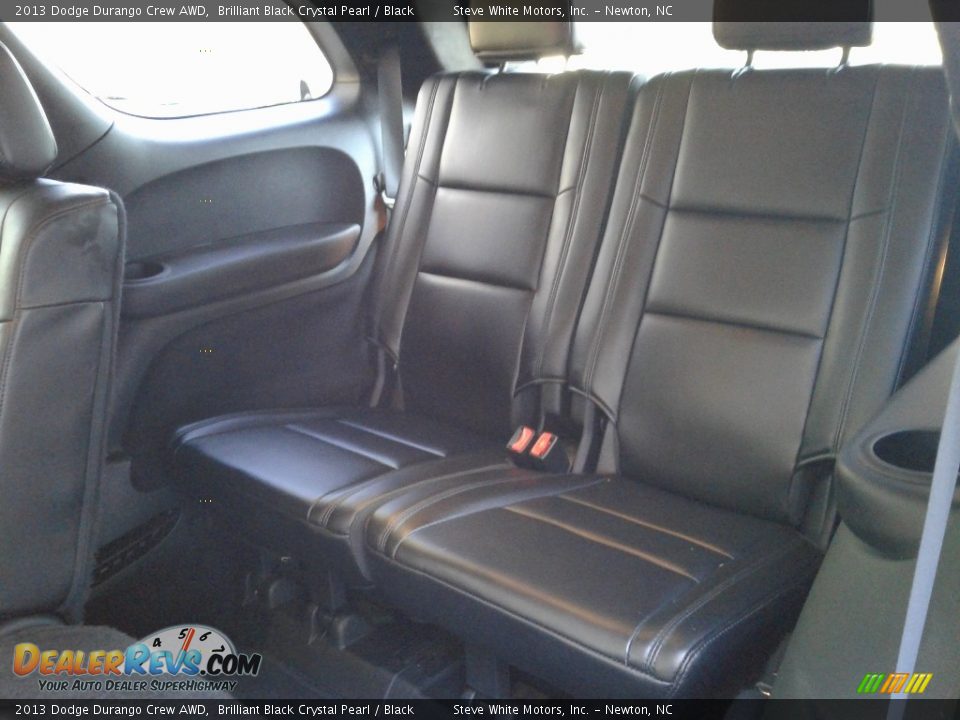 Rear Seat of 2013 Dodge Durango Crew AWD Photo #14