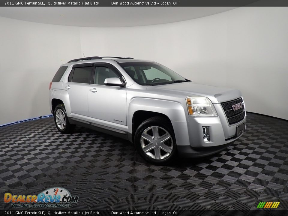 2011 GMC Terrain SLE Quicksilver Metallic / Jet Black Photo #5