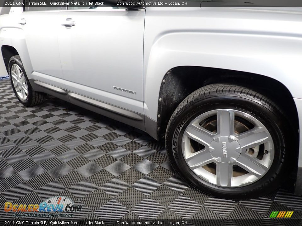 2011 GMC Terrain SLE Quicksilver Metallic / Jet Black Photo #6