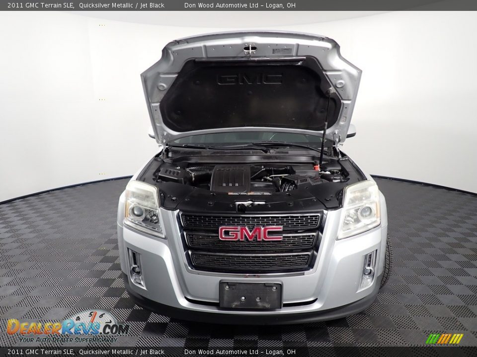 2011 GMC Terrain SLE Quicksilver Metallic / Jet Black Photo #8