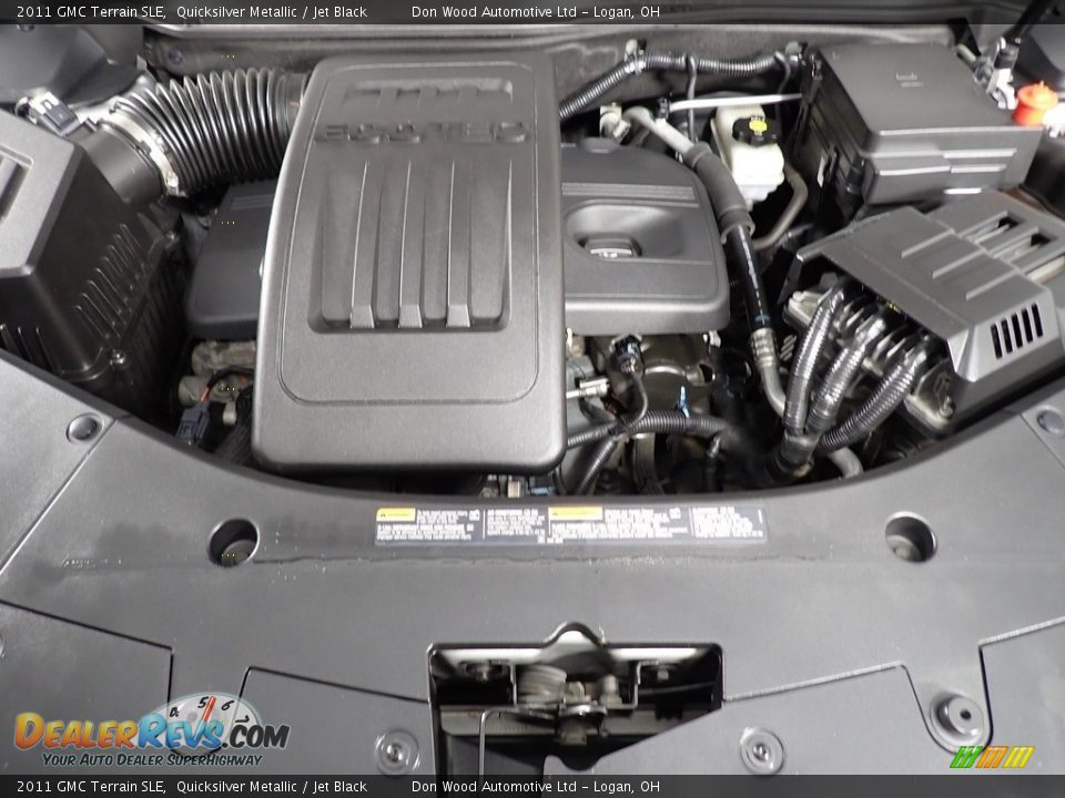 2011 GMC Terrain SLE Quicksilver Metallic / Jet Black Photo #9