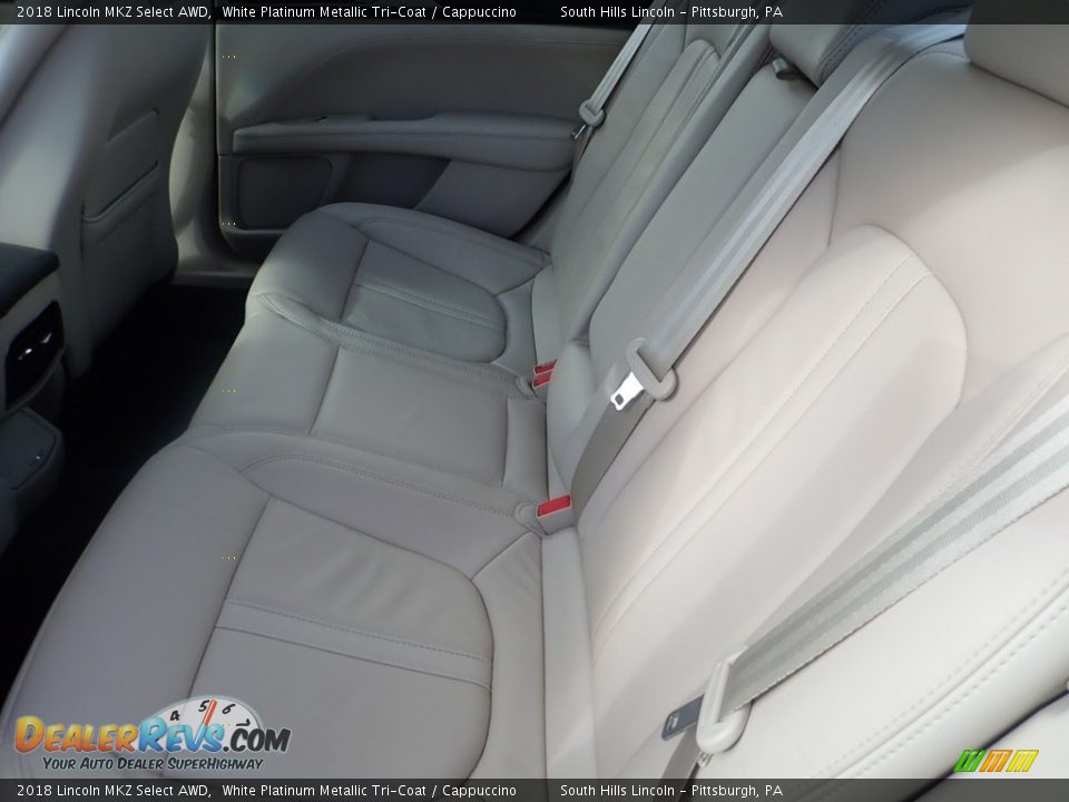 Rear Seat of 2018 Lincoln MKZ Select AWD Photo #17