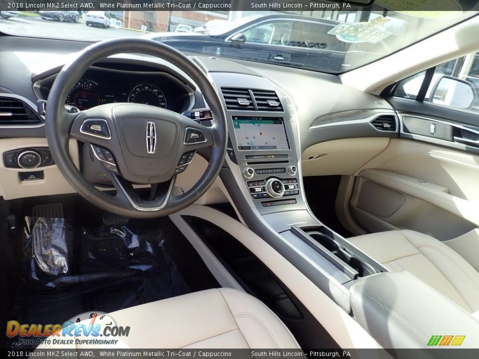 Cappuccino Interior - 2018 Lincoln MKZ Select AWD Photo #18