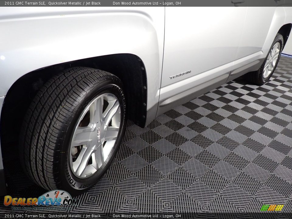 2011 GMC Terrain SLE Quicksilver Metallic / Jet Black Photo #11